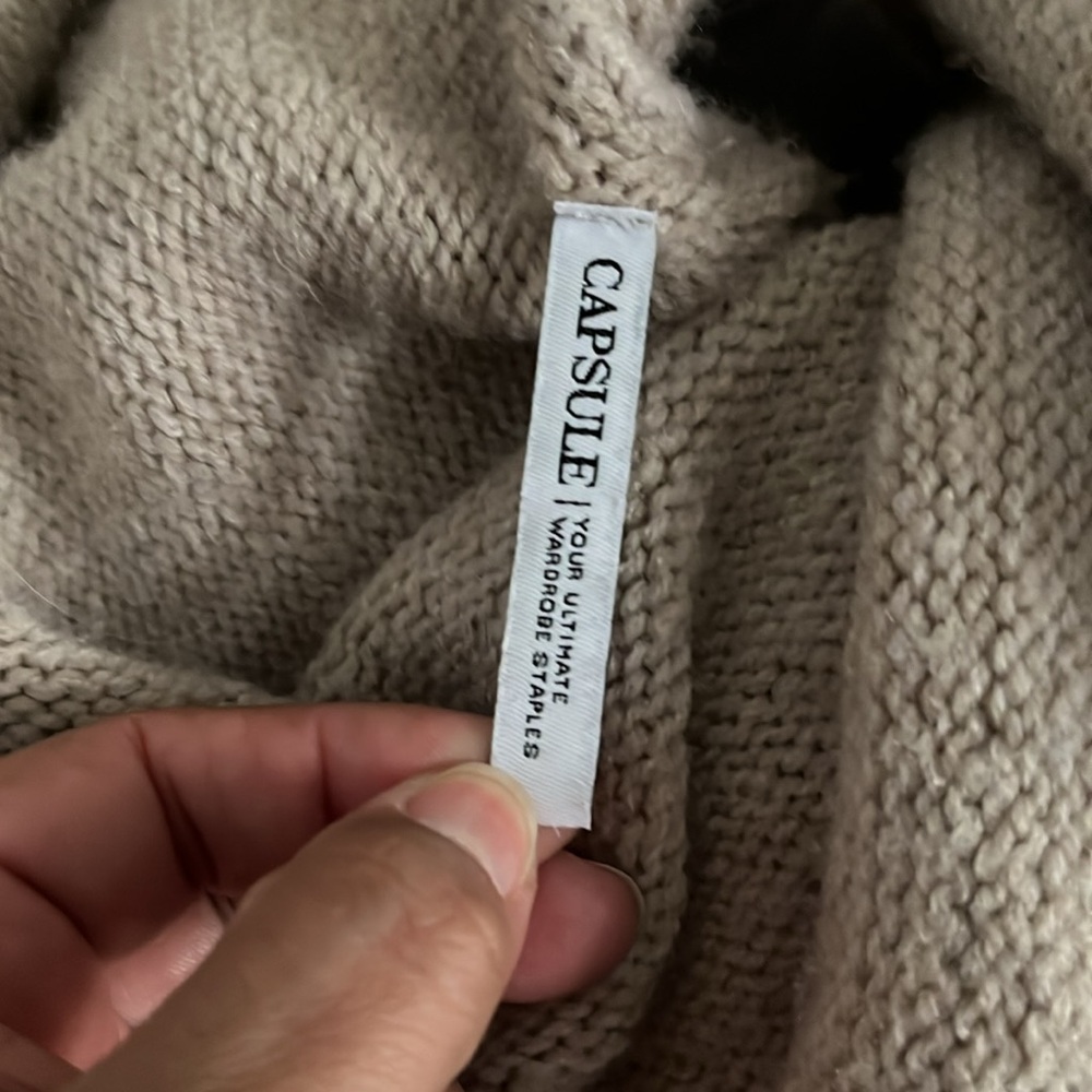 CAPSULE open cardigan - Picture 4 of 8